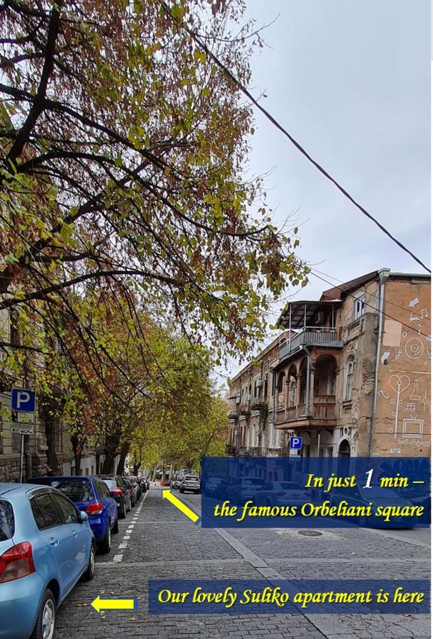 Suliko - Your Cosy Apartment In The Center Tbilisi Zewnętrze zdjęcie